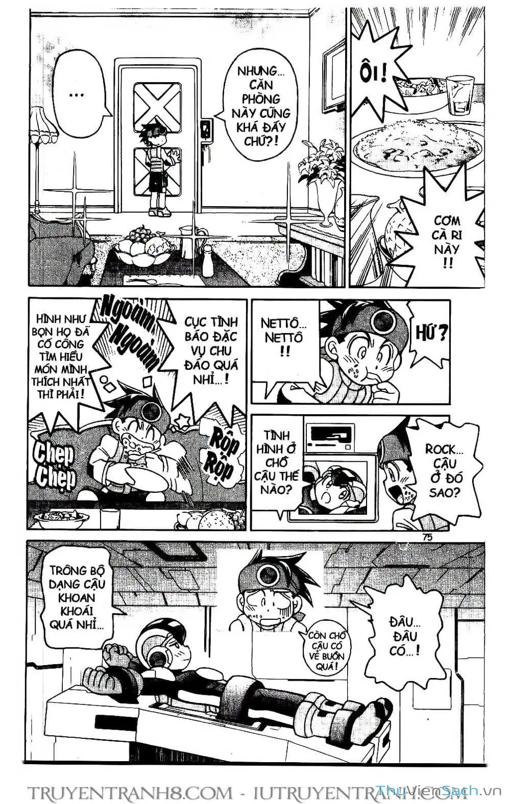 Truyện Tranh Rockman Chiến Binh Thế Giới Ảo trang 4