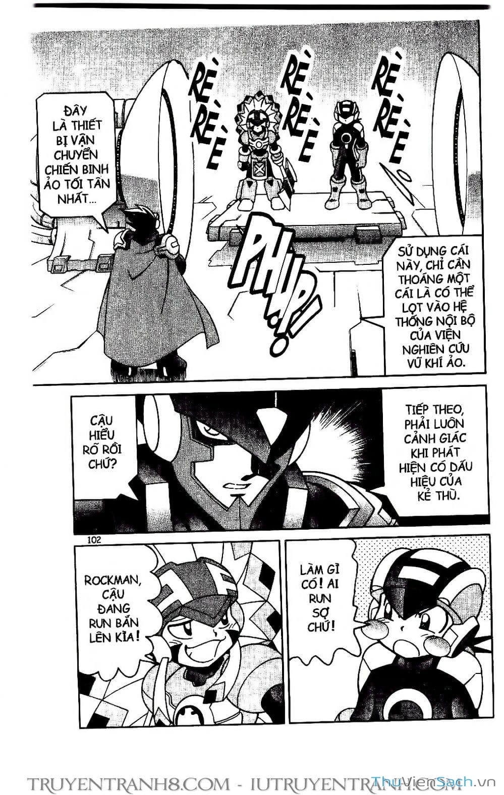 Truyện Tranh Rockman Chiến Binh Thế Giới Ảo trang 4