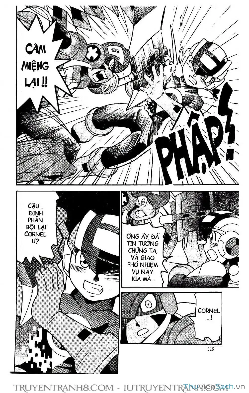 Truyện Tranh Rockman Chiến Binh Thế Giới Ảo trang 4