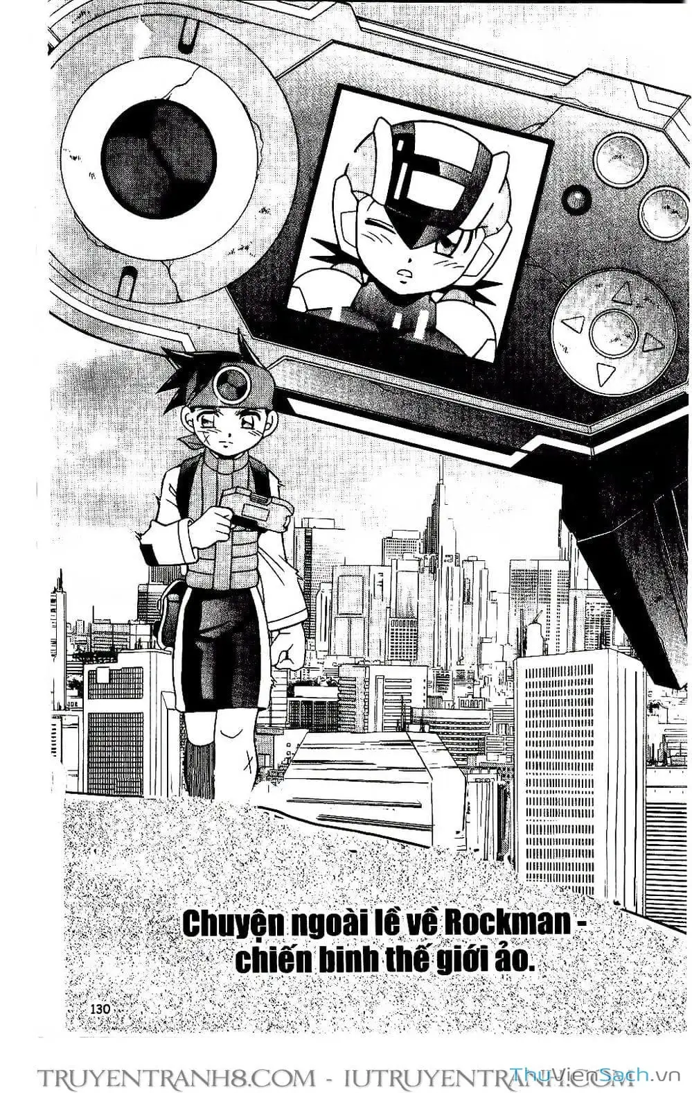 Truyện Tranh Rockman Chiến Binh Thế Giới Ảo trang 4