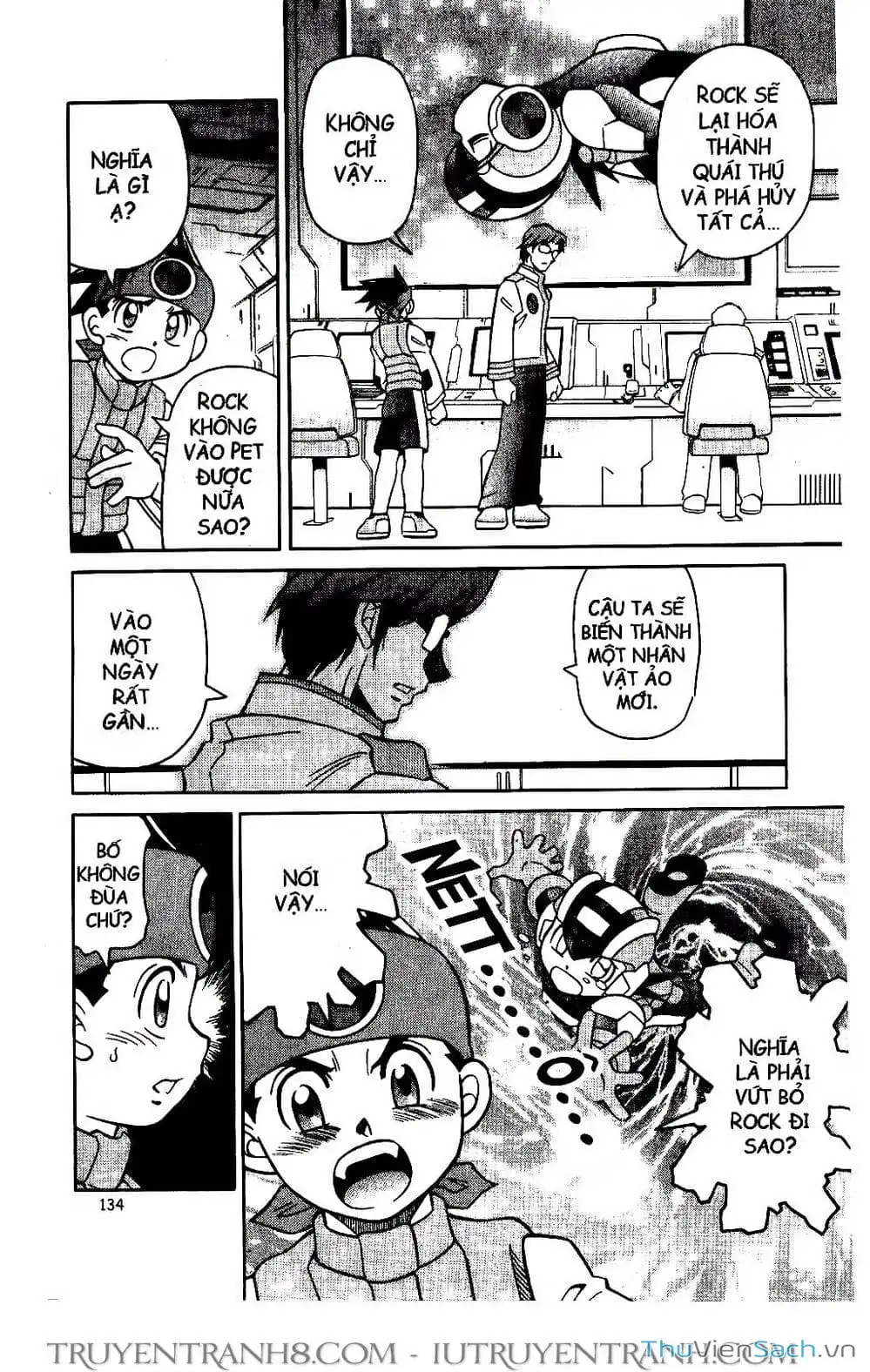 Truyện Tranh Rockman Chiến Binh Thế Giới Ảo trang 4