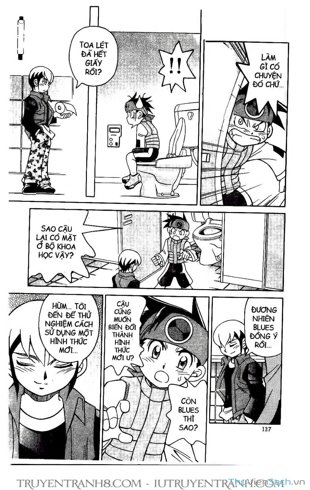 Truyện Tranh Rockman Chiến Binh Thế Giới Ảo trang 4