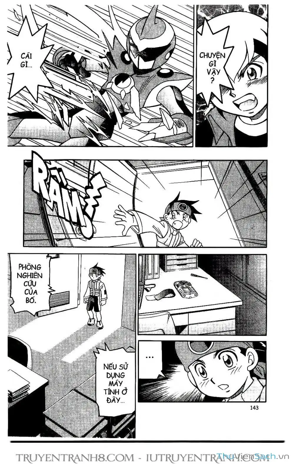 Truyện Tranh Rockman Chiến Binh Thế Giới Ảo trang 4