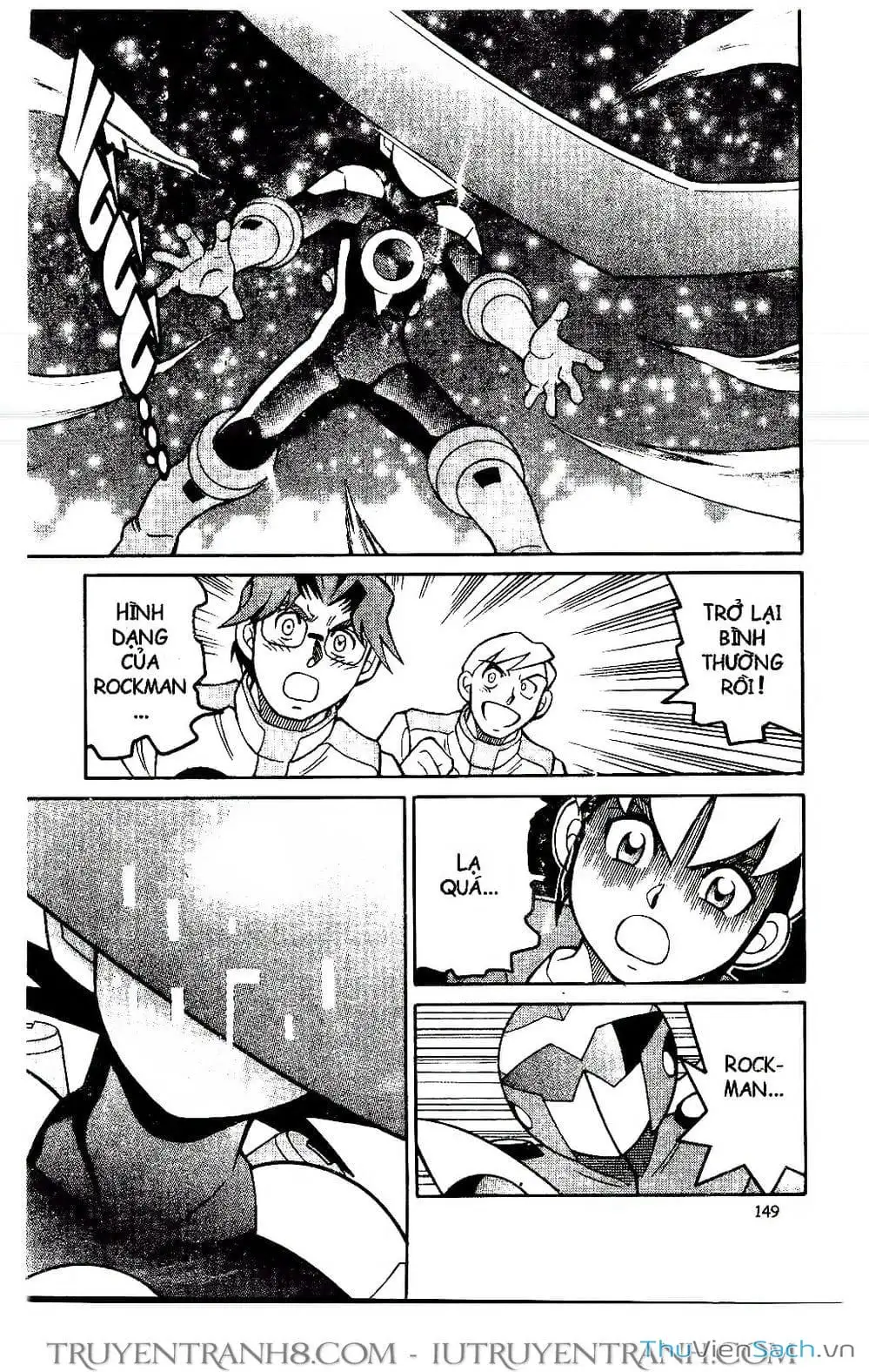Truyện Tranh Rockman Chiến Binh Thế Giới Ảo trang 4