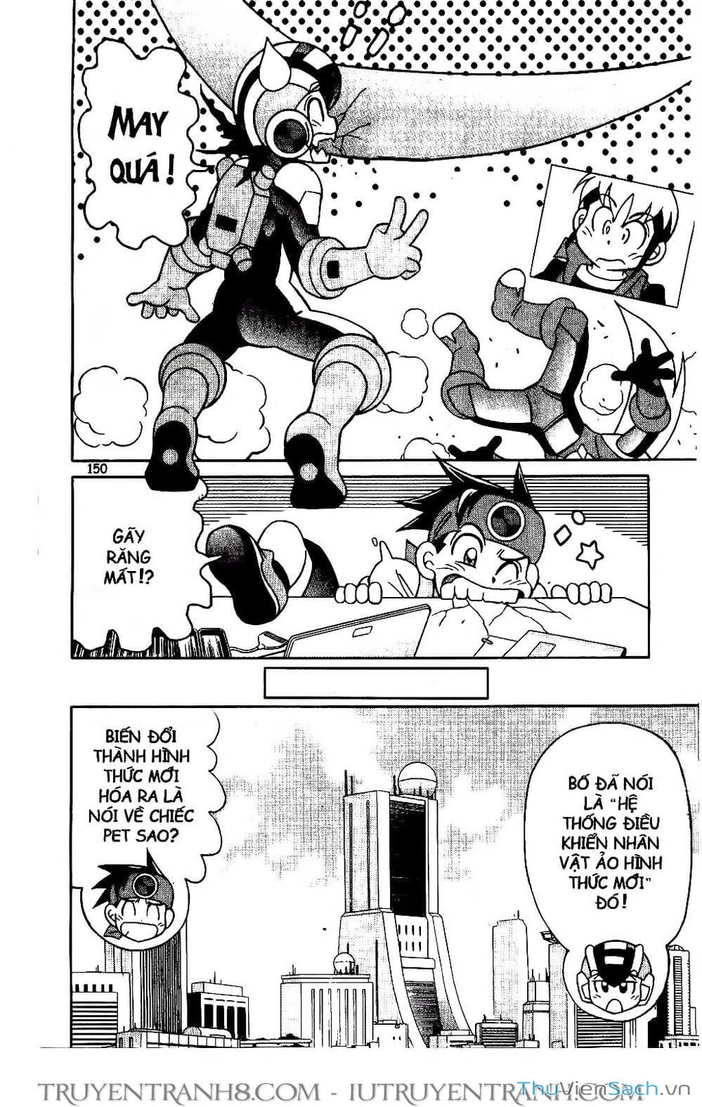 Truyện Tranh Rockman Chiến Binh Thế Giới Ảo trang 4