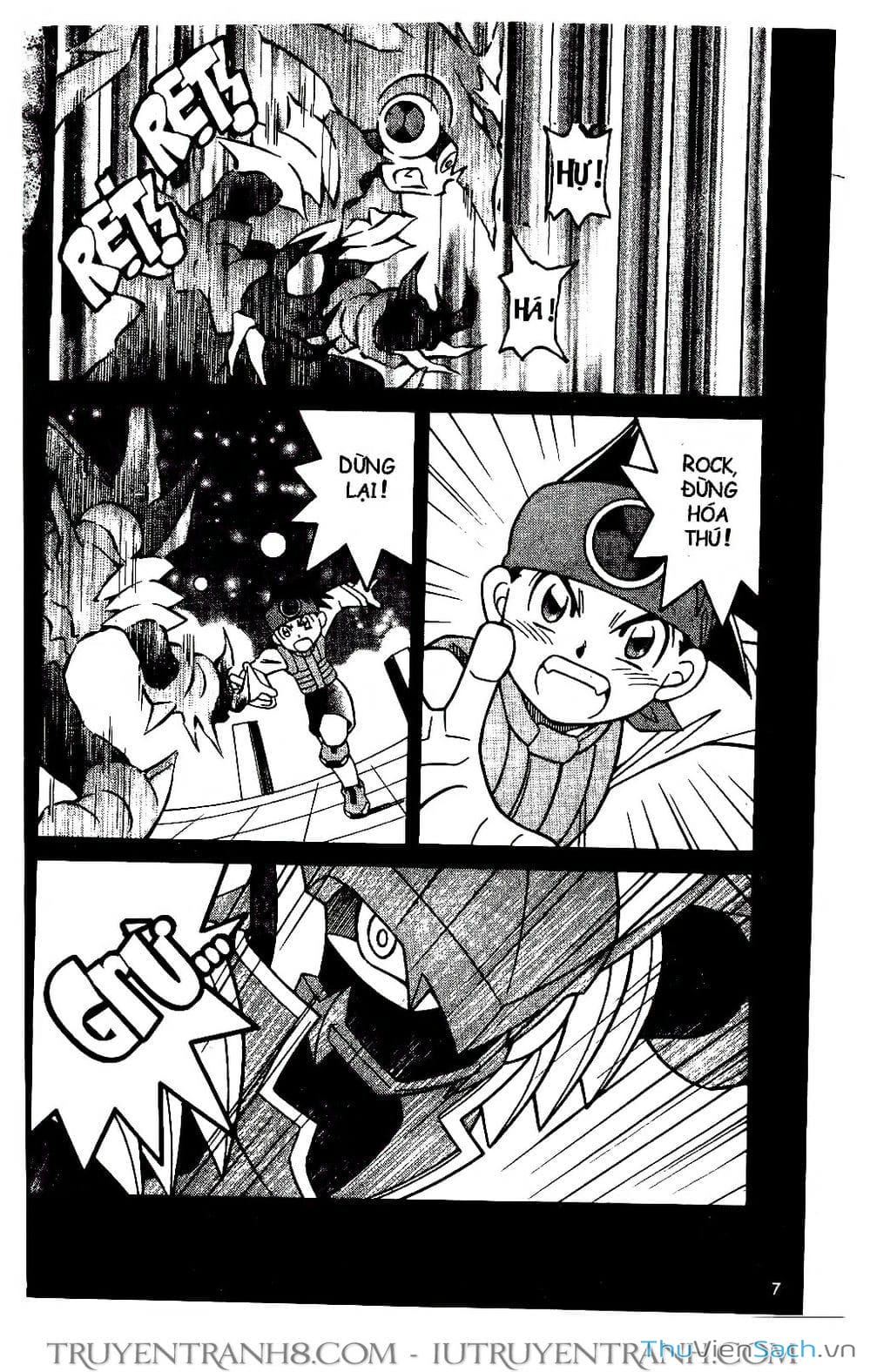 Truyện Tranh Rockman Chiến Binh Thế Giới Ảo trang 4