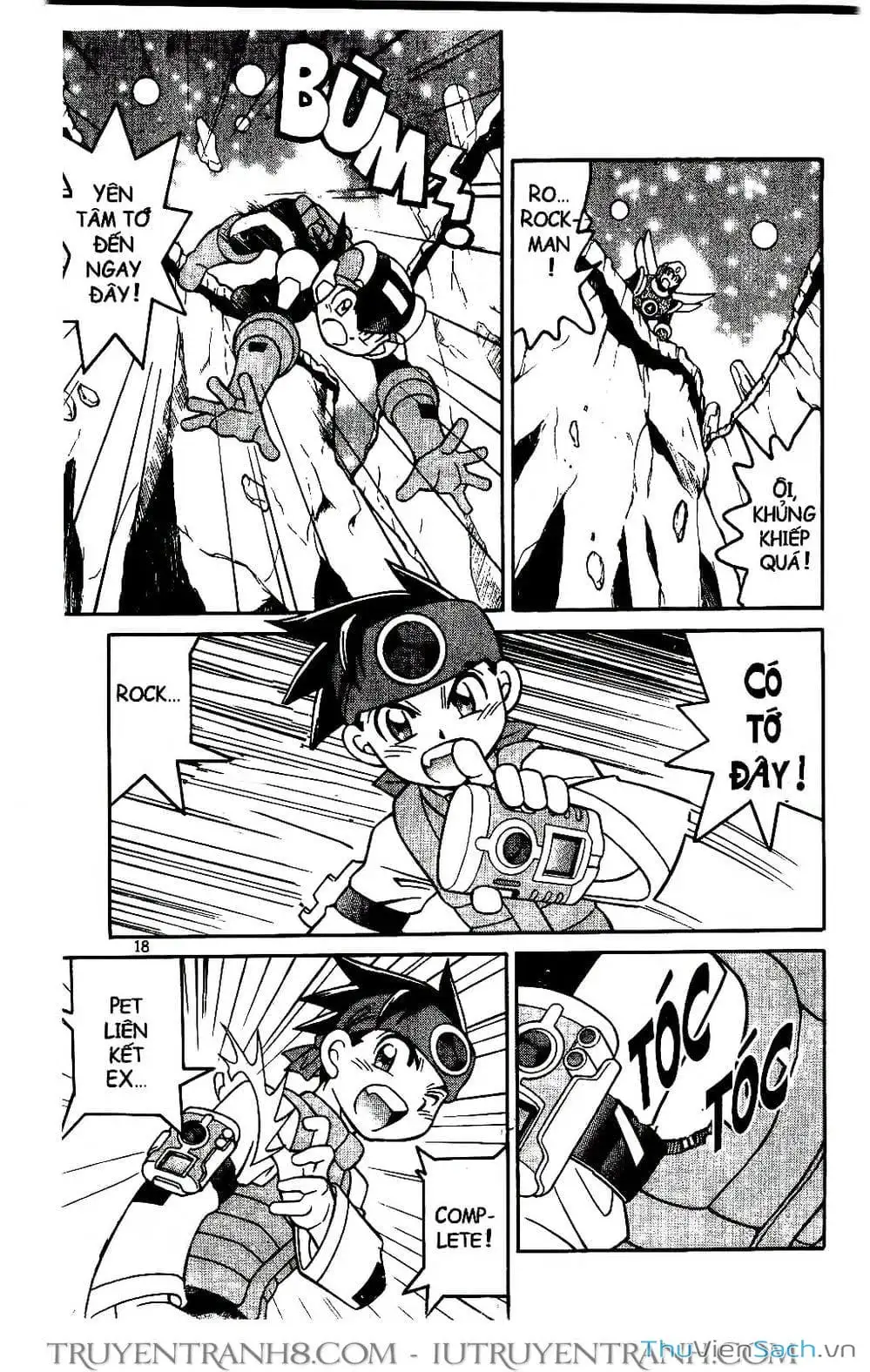 Truyện Tranh Rockman Chiến Binh Thế Giới Ảo trang 4