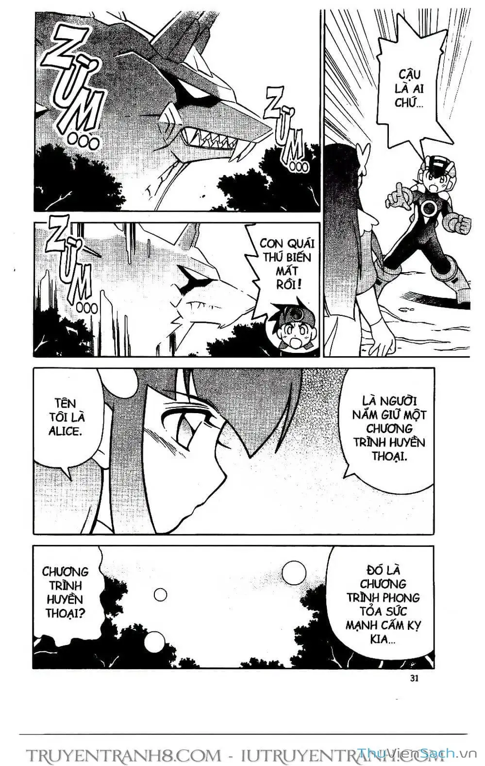 Truyện Tranh Rockman Chiến Binh Thế Giới Ảo trang 4