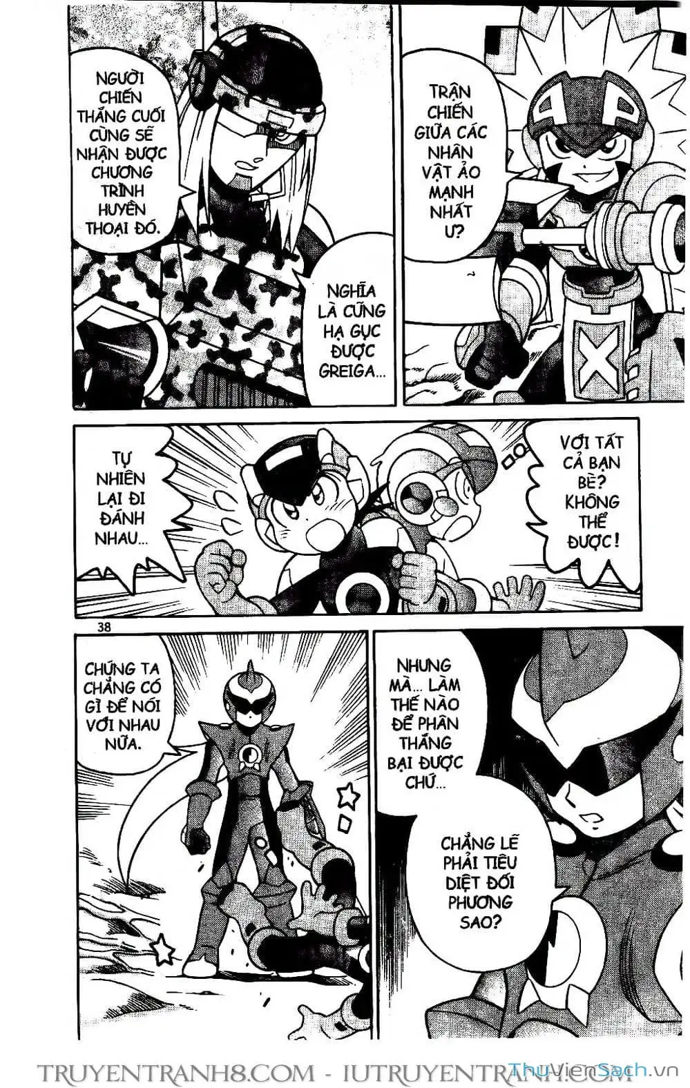 Truyện Tranh Rockman Chiến Binh Thế Giới Ảo trang 4