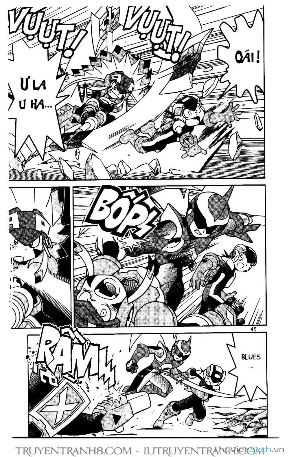 Truyện Tranh Rockman Chiến Binh Thế Giới Ảo trang 4