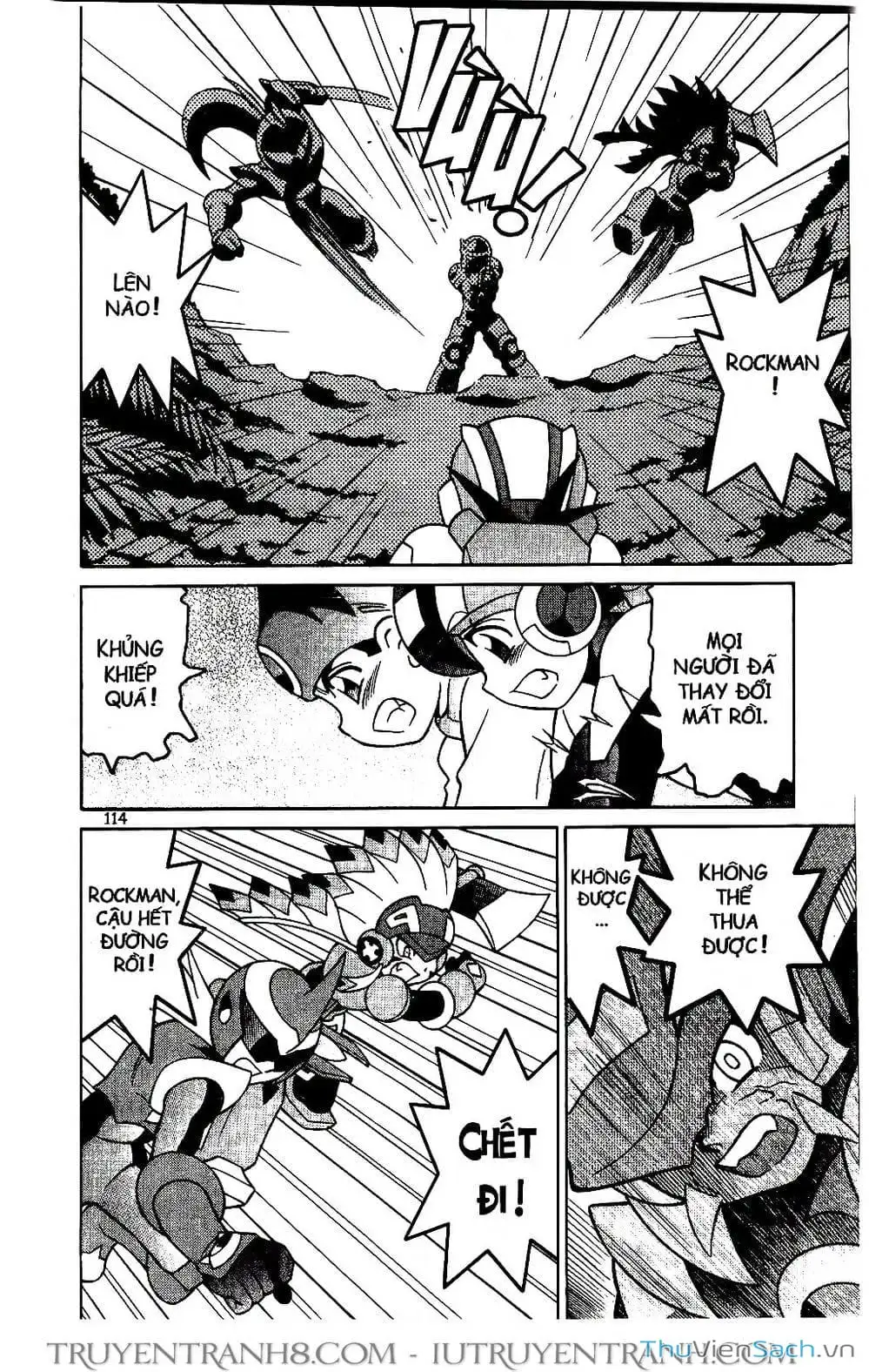Truyện Tranh Rockman Chiến Binh Thế Giới Ảo trang 4