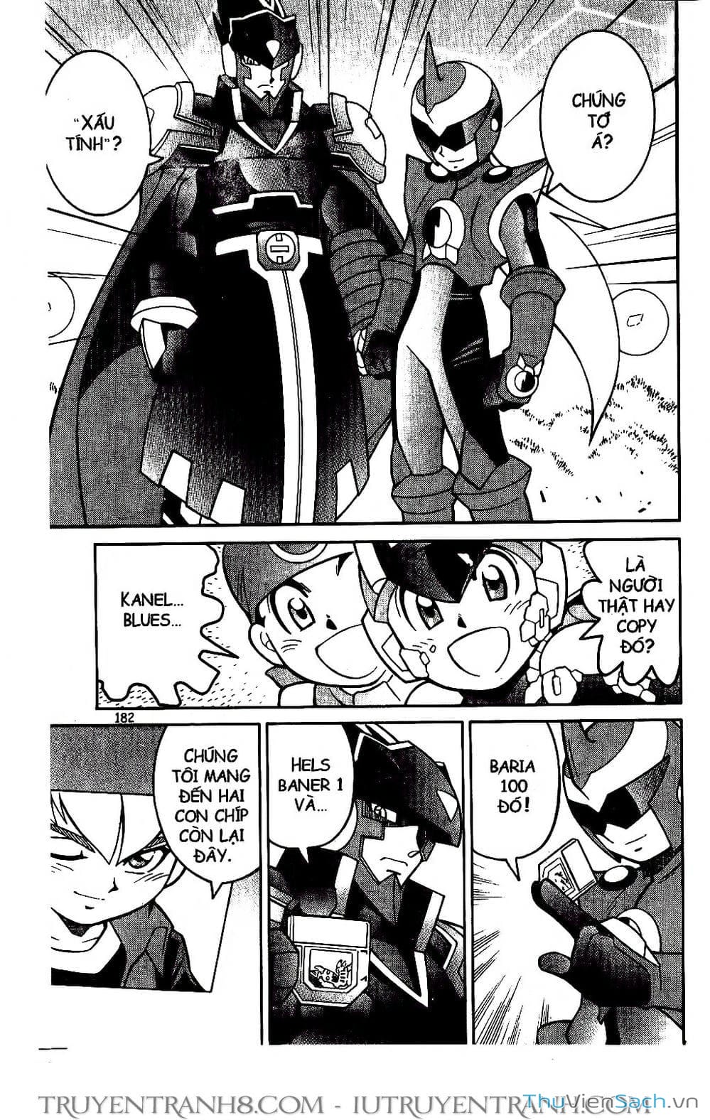 Truyện Tranh Rockman Chiến Binh Thế Giới Ảo trang 4