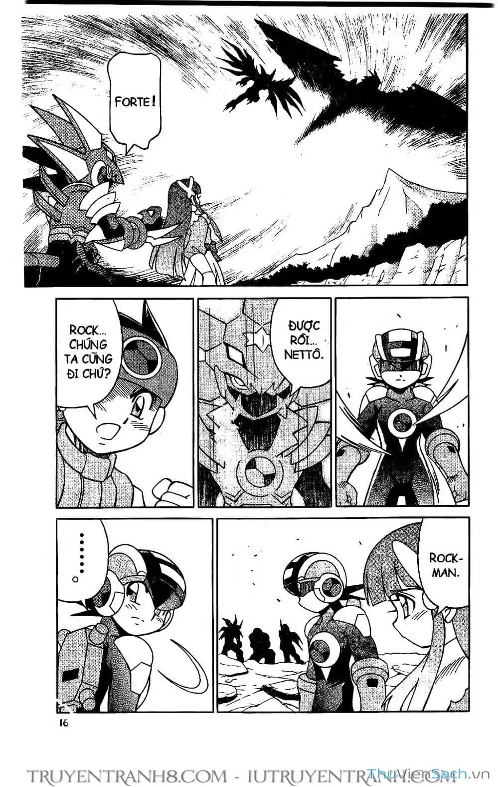 Truyện Tranh Rockman Chiến Binh Thế Giới Ảo trang 4