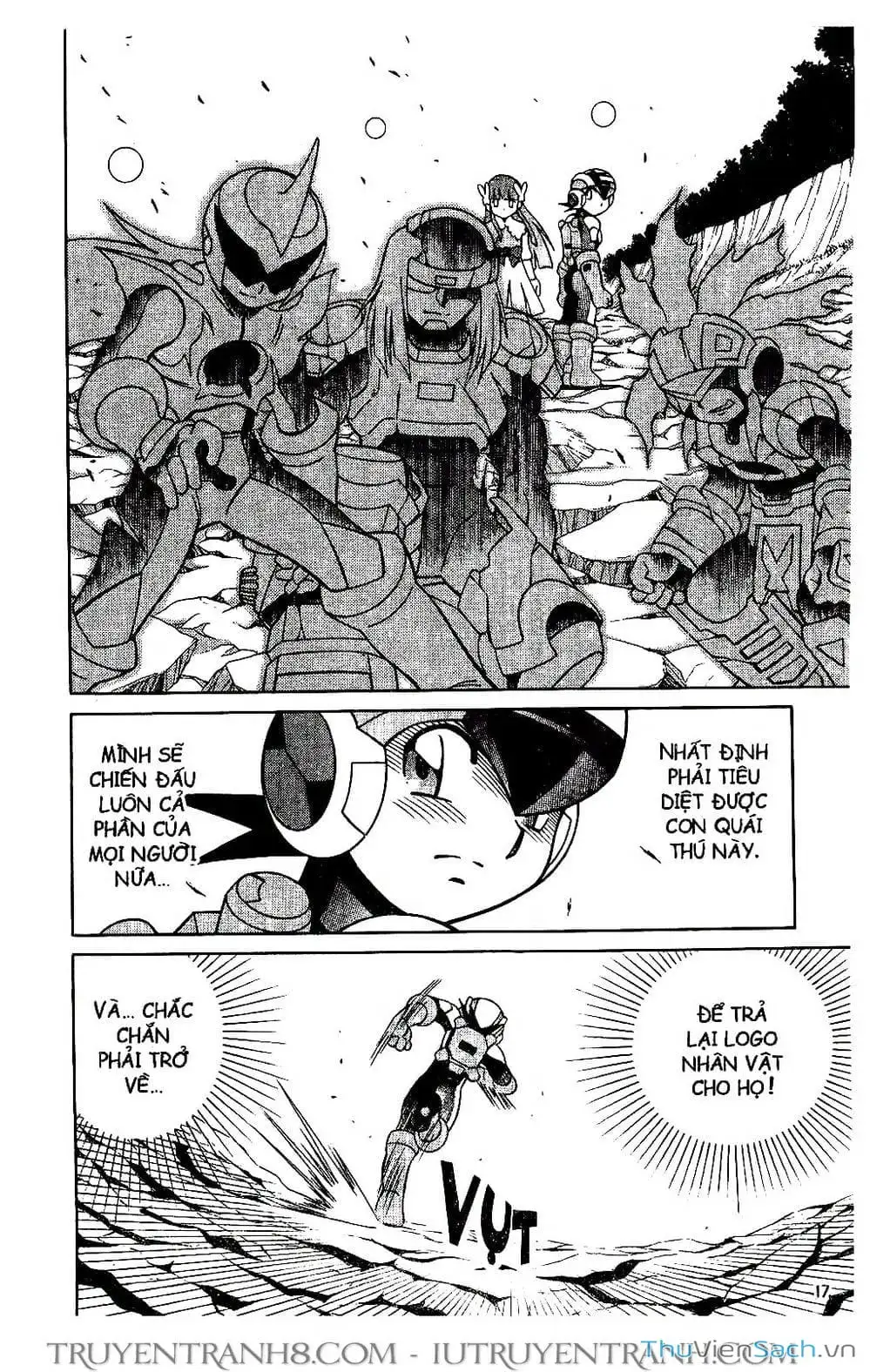 Truyện Tranh Rockman Chiến Binh Thế Giới Ảo trang 4