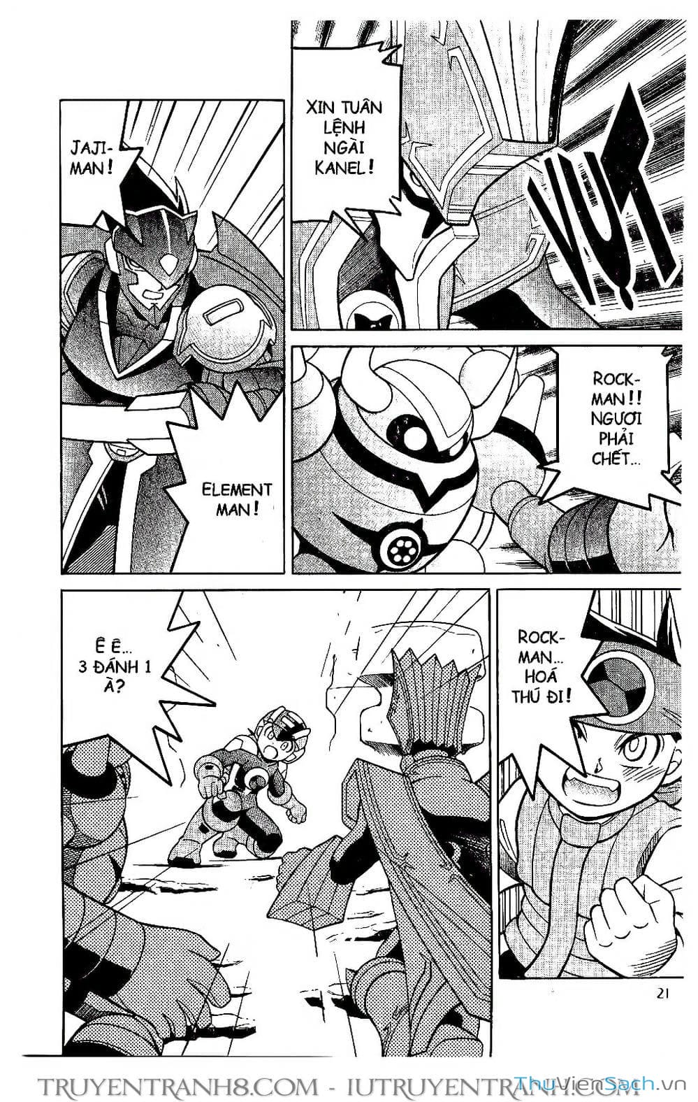 Truyện Tranh Rockman Chiến Binh Thế Giới Ảo trang 4