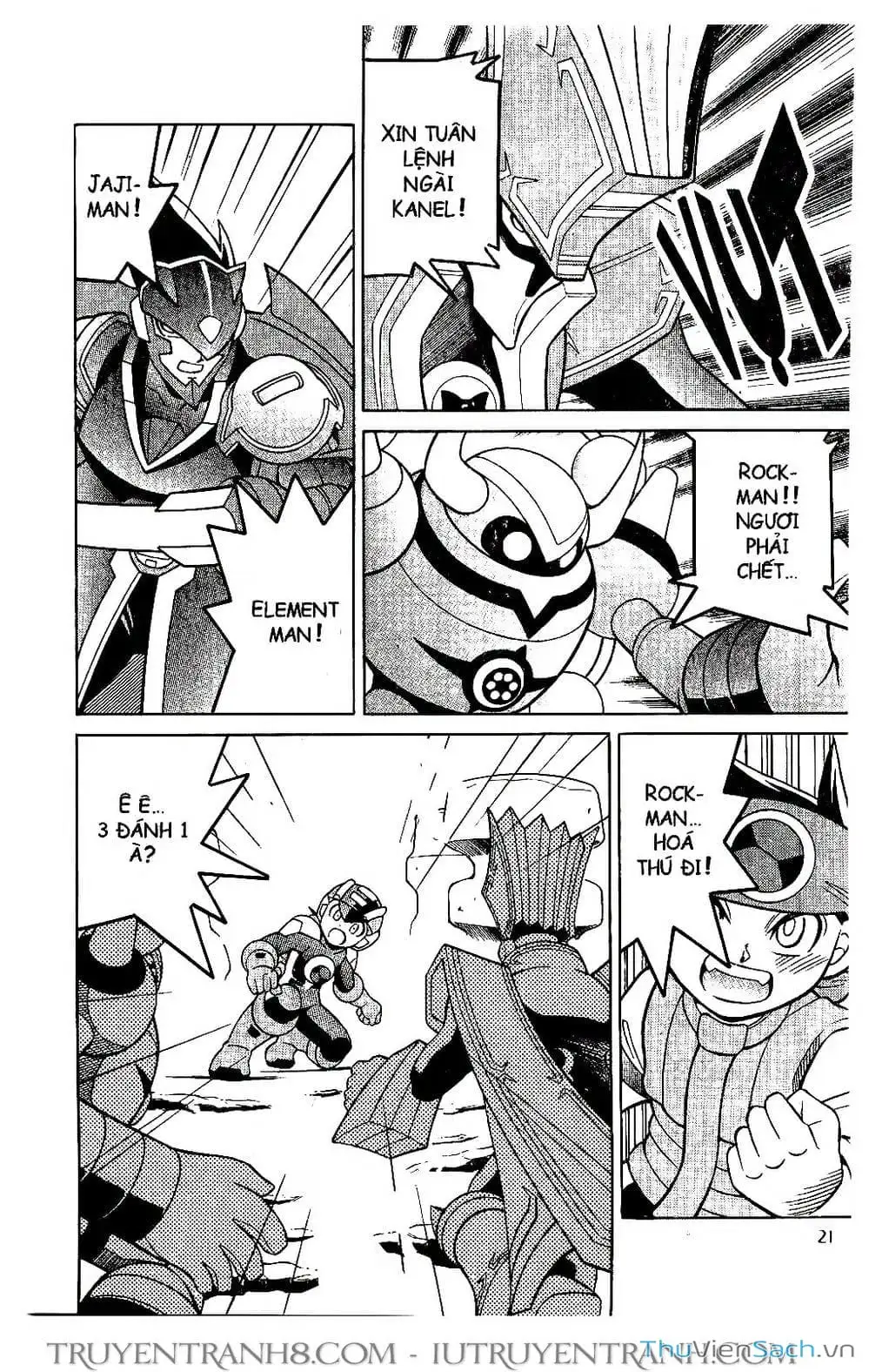Truyện Tranh Rockman Chiến Binh Thế Giới Ảo trang 4