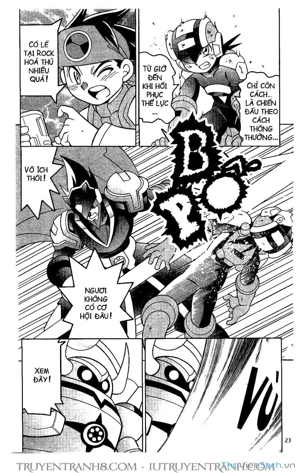 Truyện Tranh Rockman Chiến Binh Thế Giới Ảo trang 4
