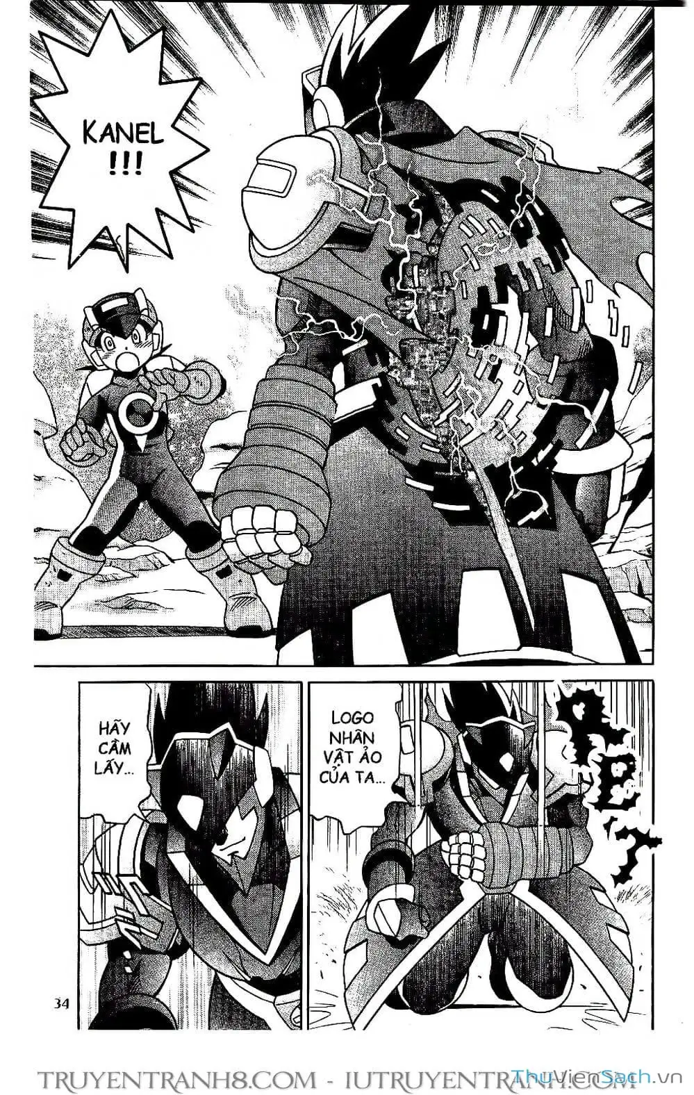 Truyện Tranh Rockman Chiến Binh Thế Giới Ảo trang 4