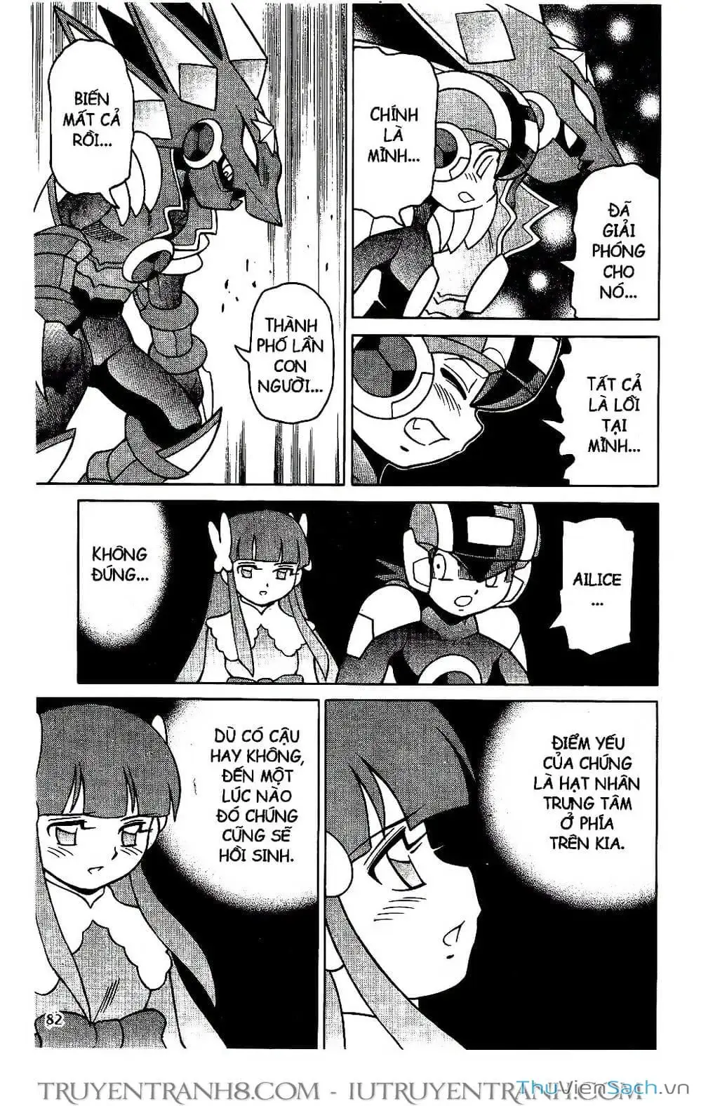 Truyện Tranh Rockman Chiến Binh Thế Giới Ảo trang 4