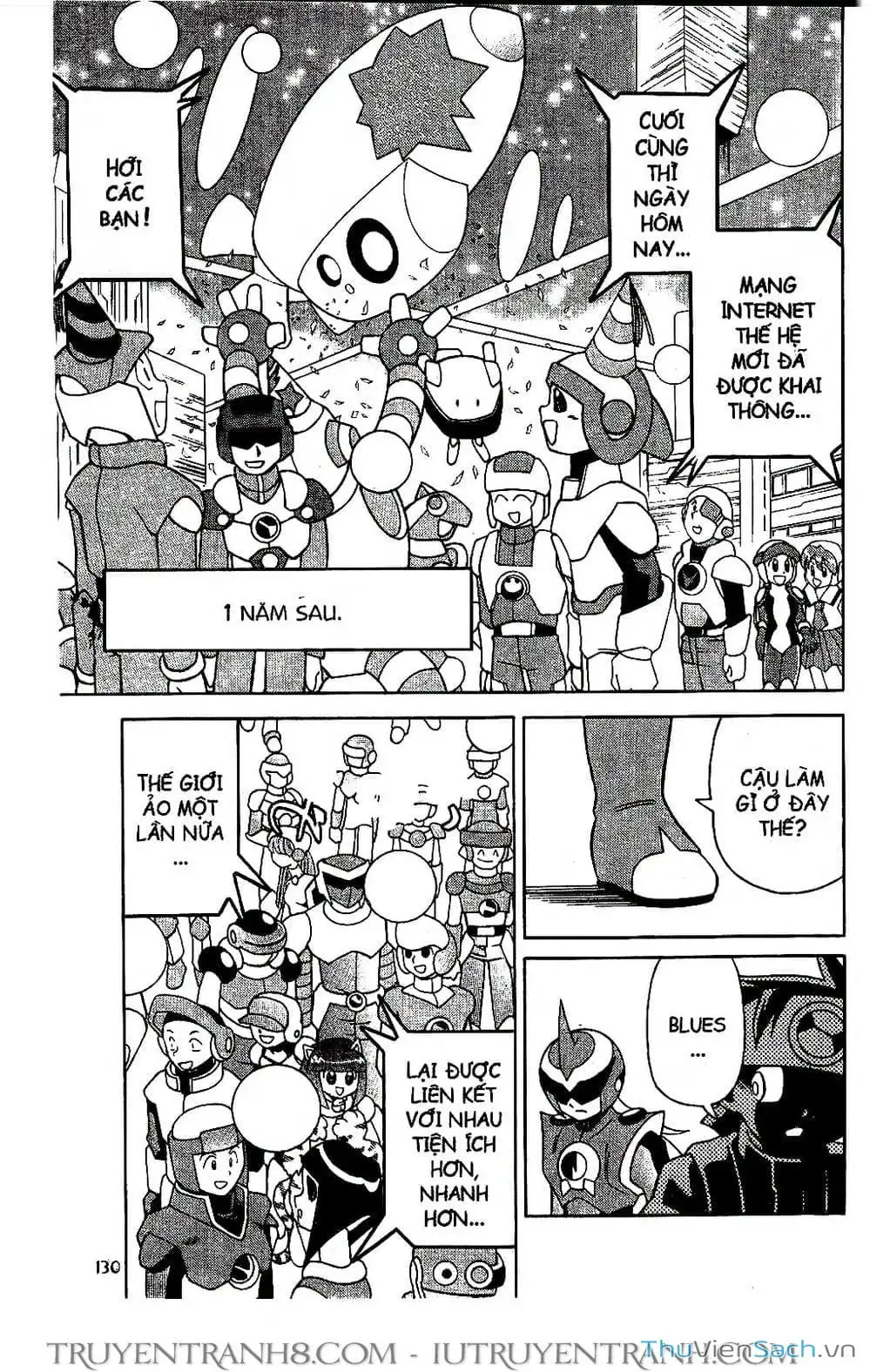 Truyện Tranh Rockman Chiến Binh Thế Giới Ảo trang 4