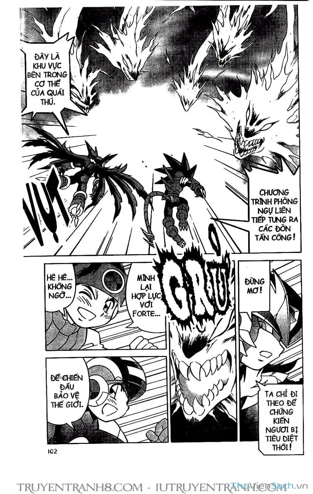 Truyện Tranh Rockman Chiến Binh Thế Giới Ảo trang 4