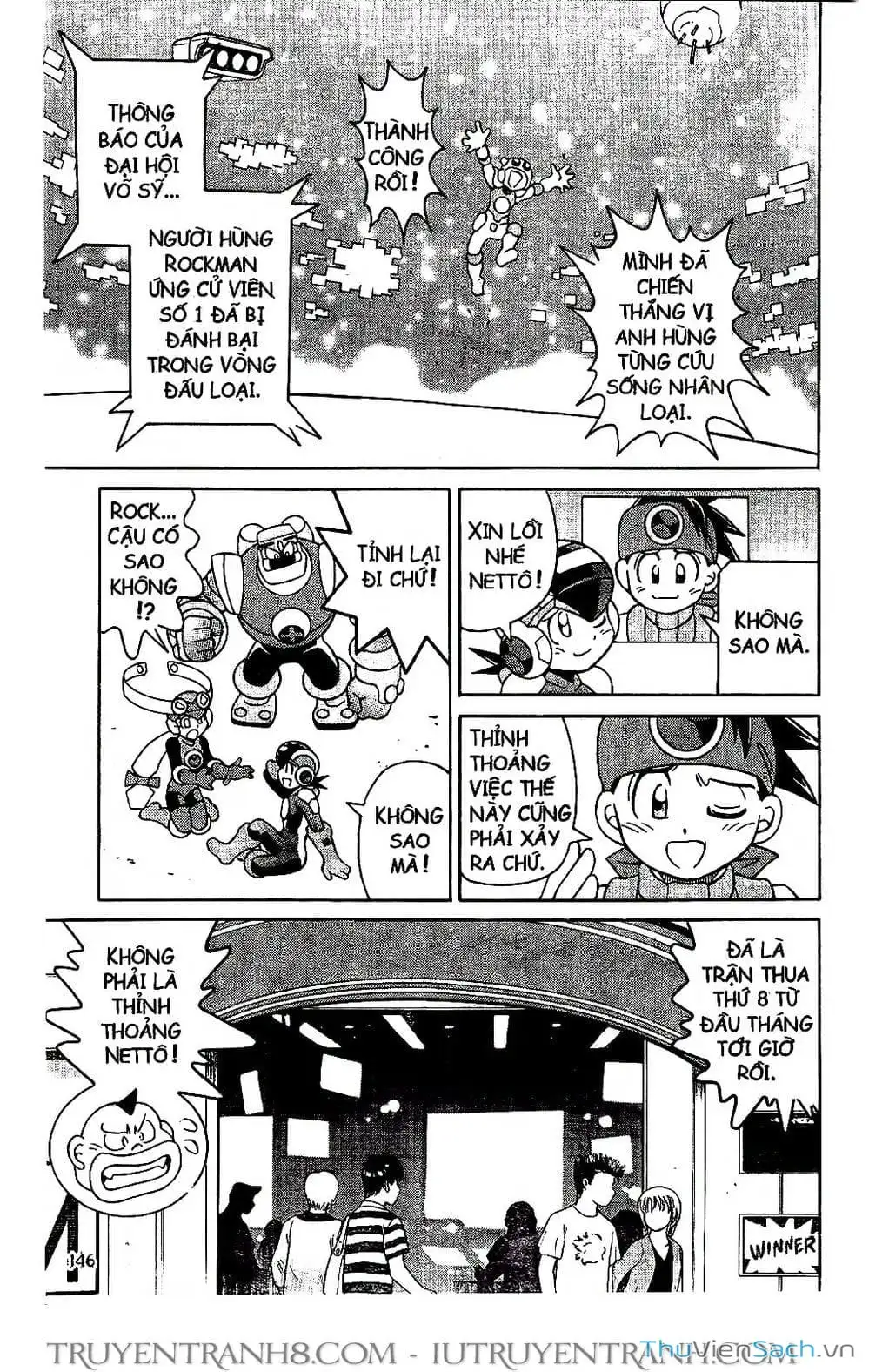 Truyện Tranh Rockman Chiến Binh Thế Giới Ảo trang 4