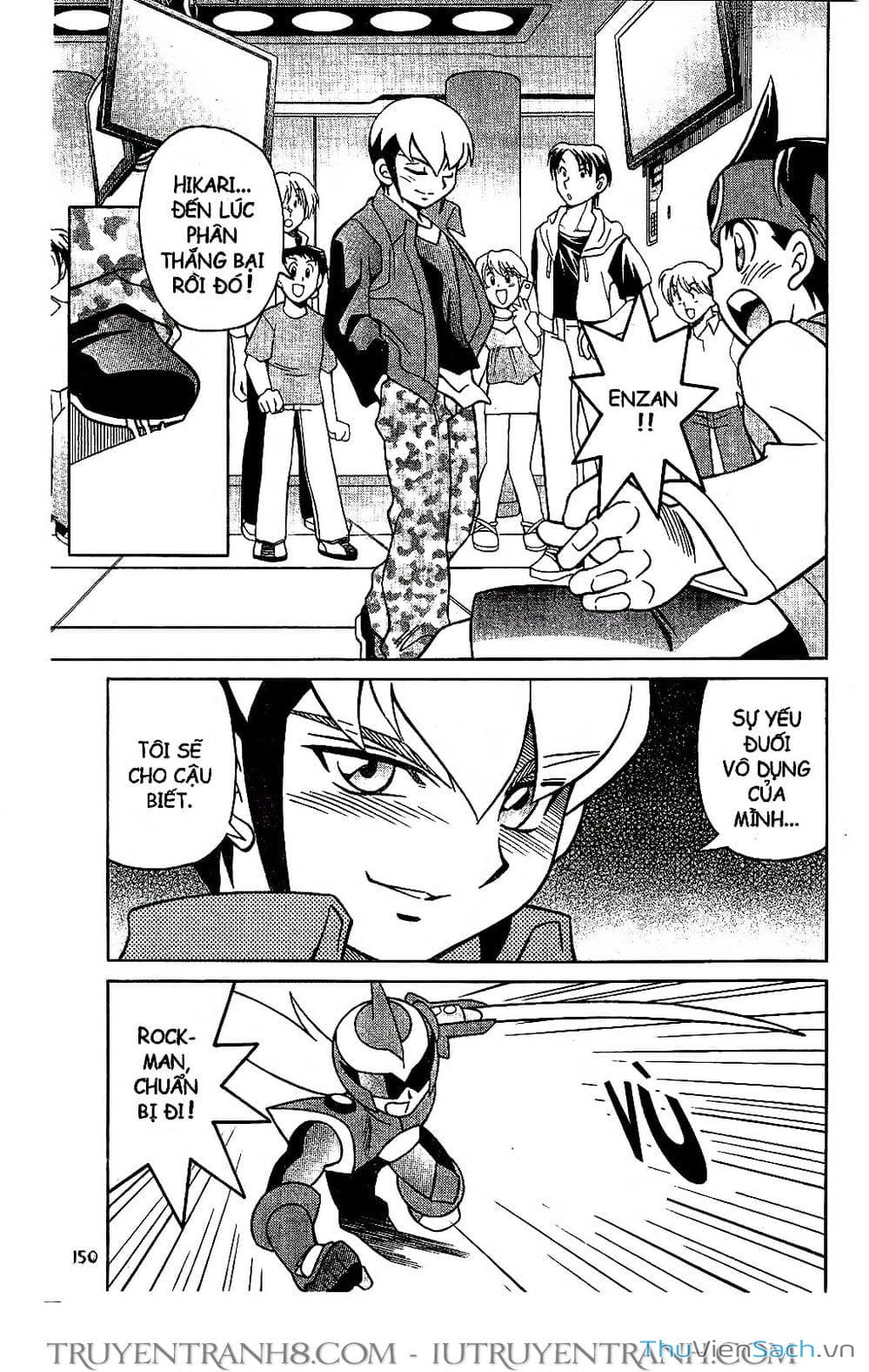 Truyện Tranh Rockman Chiến Binh Thế Giới Ảo trang 4