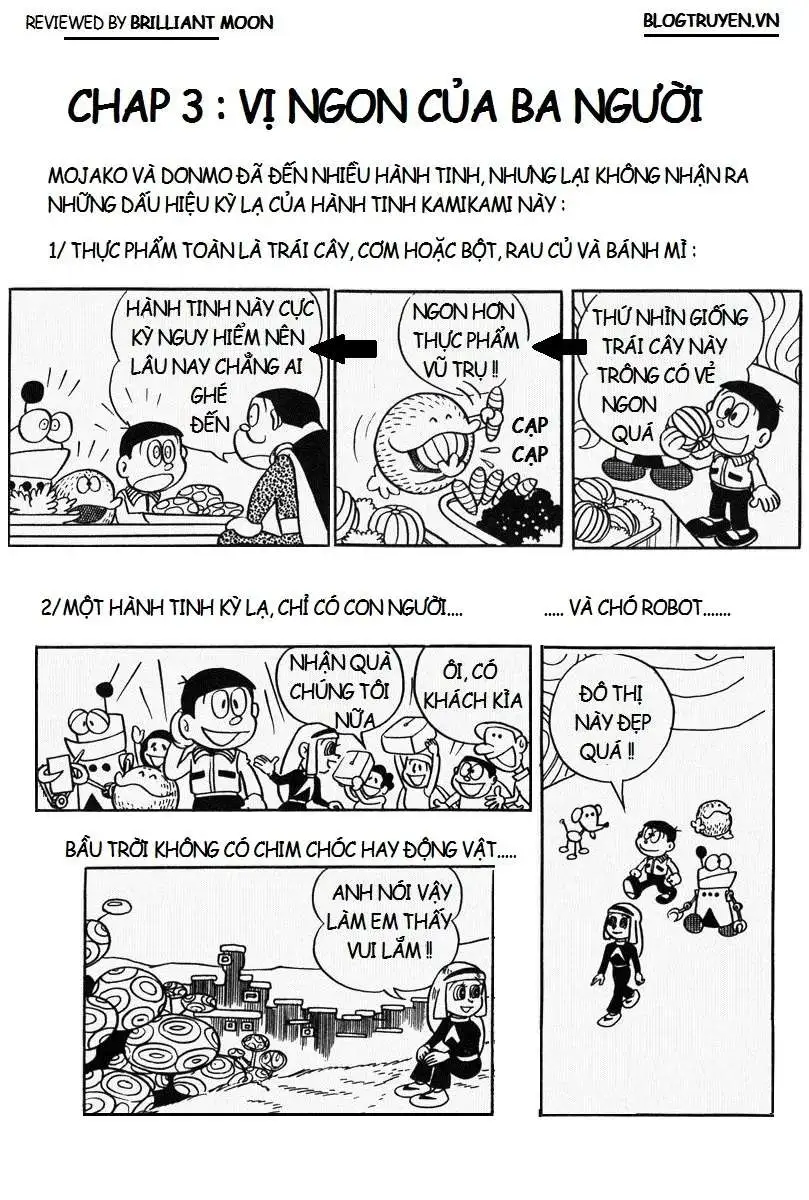 Truyện Tranh Mojako trang 4