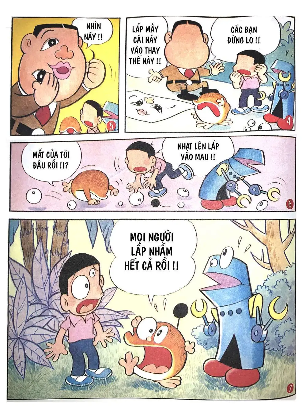 Truyện Tranh Mojako trang 4