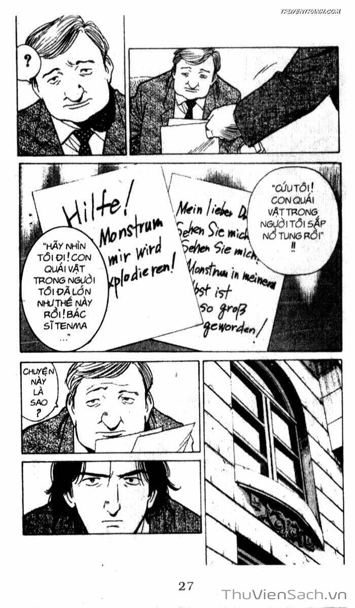 Truyện Tranh Quái Vật - Monster trang 6
