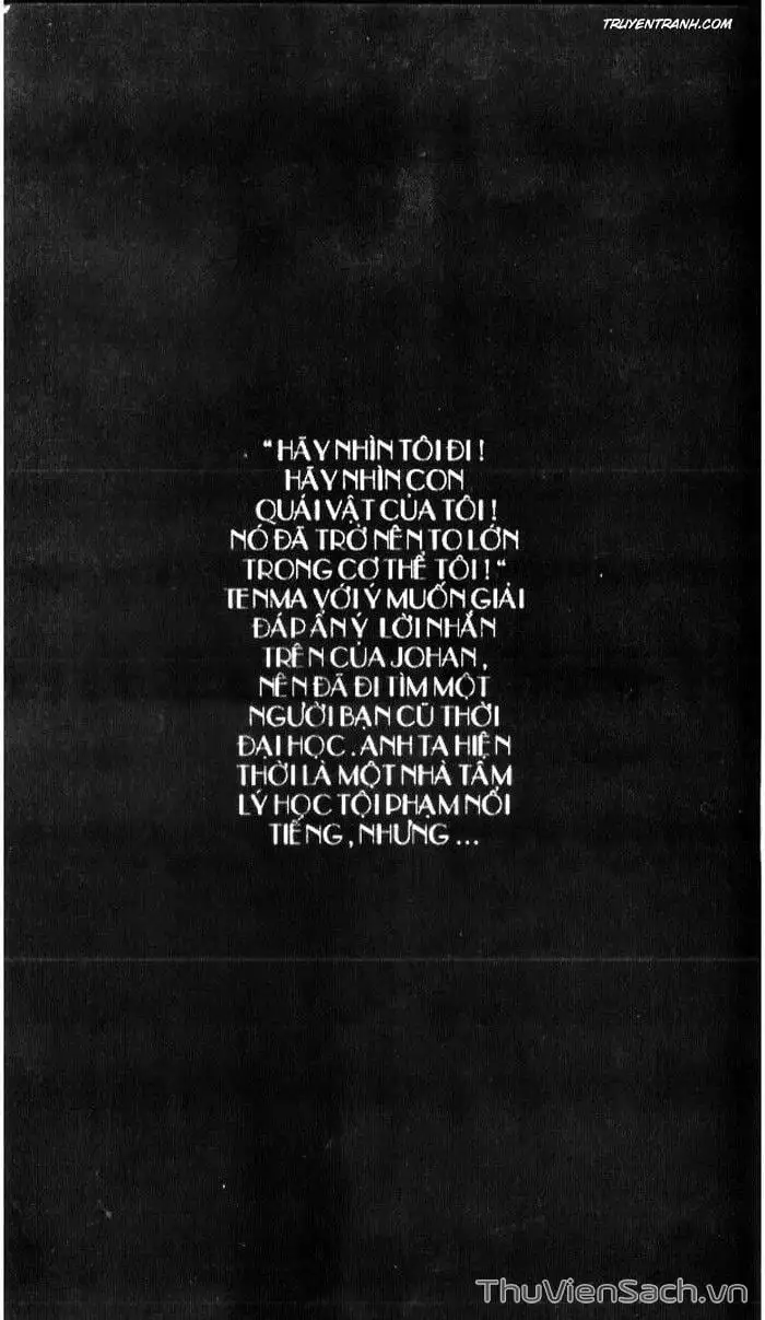 Truyện Tranh Quái Vật - Monster trang 6