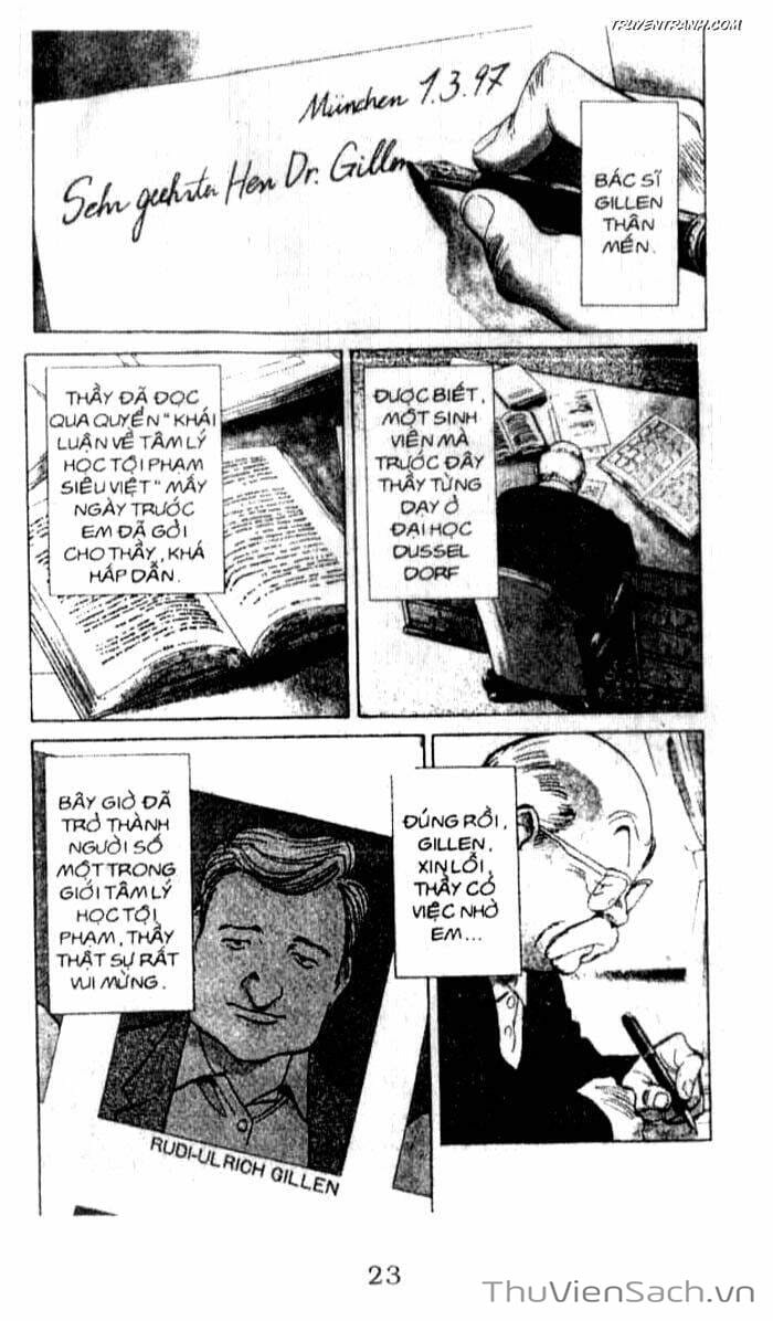 Truyện Tranh Quái Vật - Monster trang 6