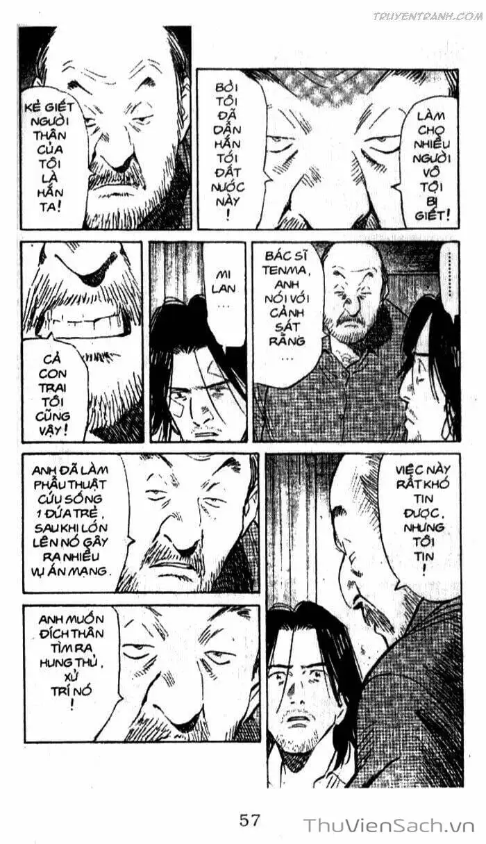 Truyện Tranh Quái Vật - Monster trang 6