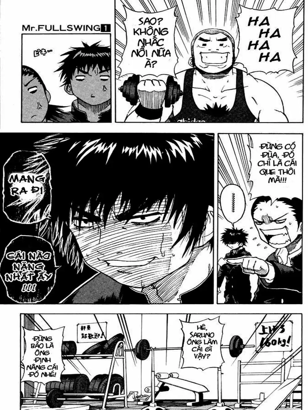Truyện Tranh Cú Đánh Toàn Lực - Mr. Fullswing trang 3