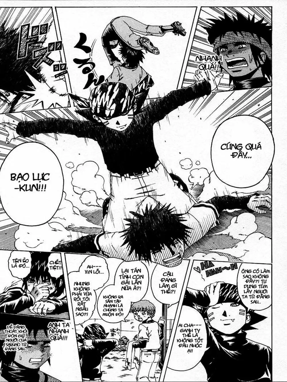 Truyện Tranh Cú Đánh Toàn Lực - Mr. Fullswing trang 3