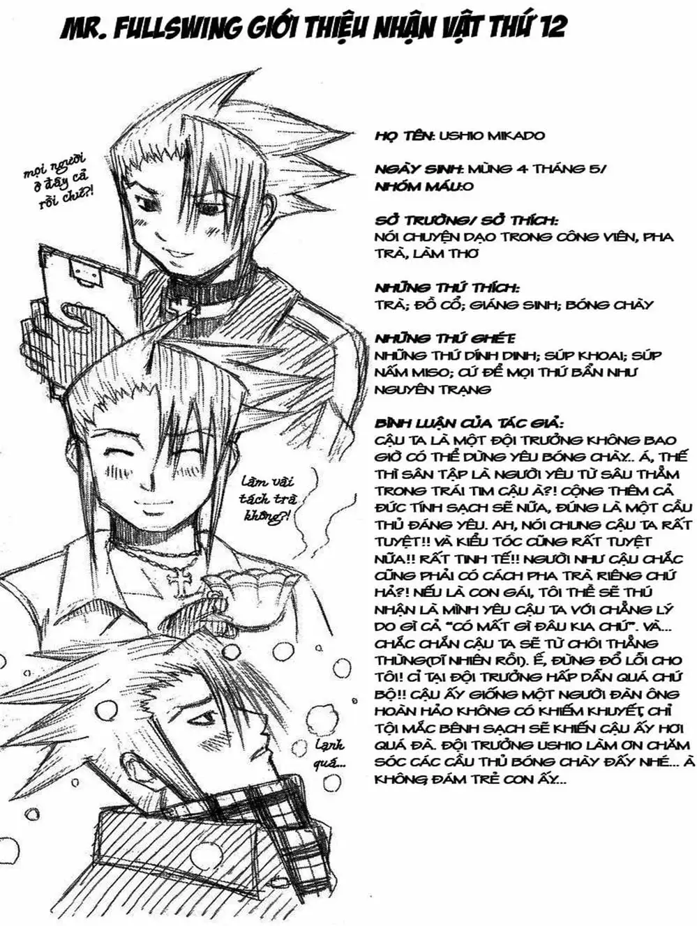 Truyện Tranh Cú Đánh Toàn Lực - Mr. Fullswing trang 3