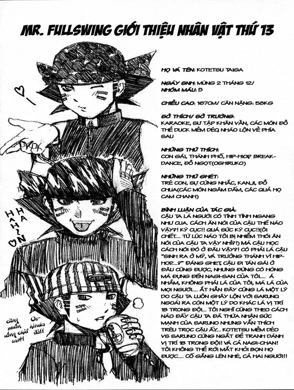 Truyện Tranh Cú Đánh Toàn Lực - Mr. Fullswing trang 3