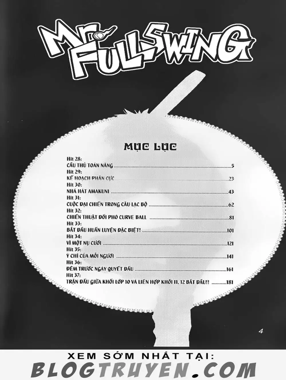 Truyện Tranh Cú Đánh Toàn Lực - Mr. Fullswing trang 3