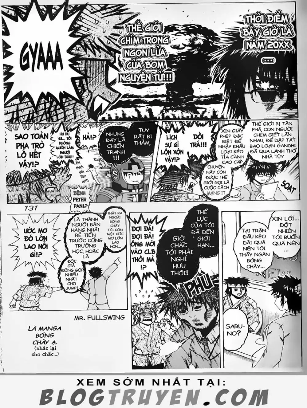 Truyện Tranh Cú Đánh Toàn Lực - Mr. Fullswing trang 3