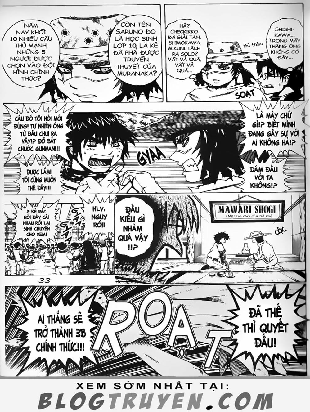 Truyện Tranh Cú Đánh Toàn Lực - Mr. Fullswing trang 3