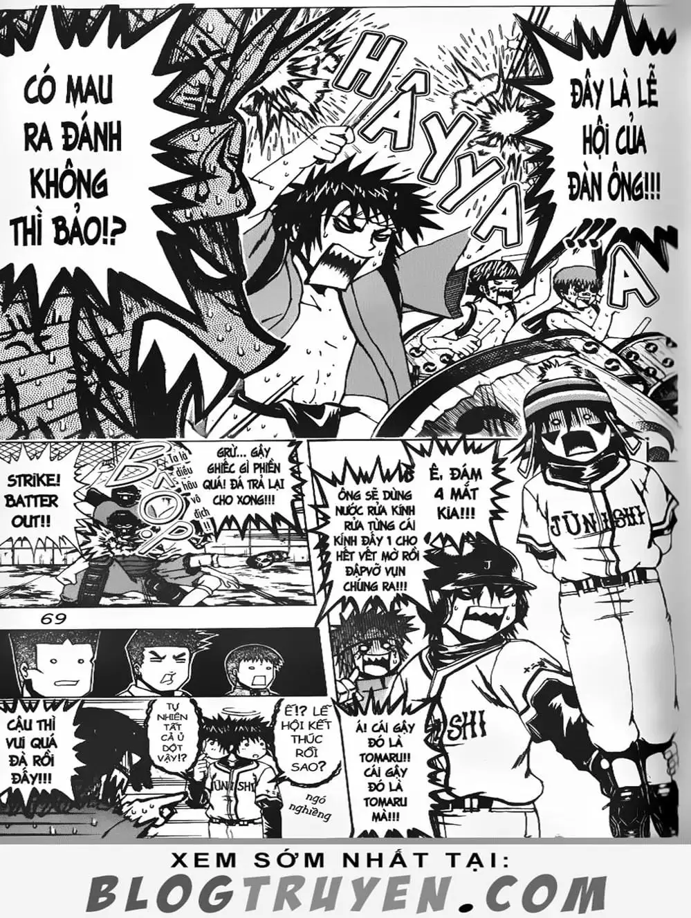 Truyện Tranh Cú Đánh Toàn Lực - Mr. Fullswing trang 3