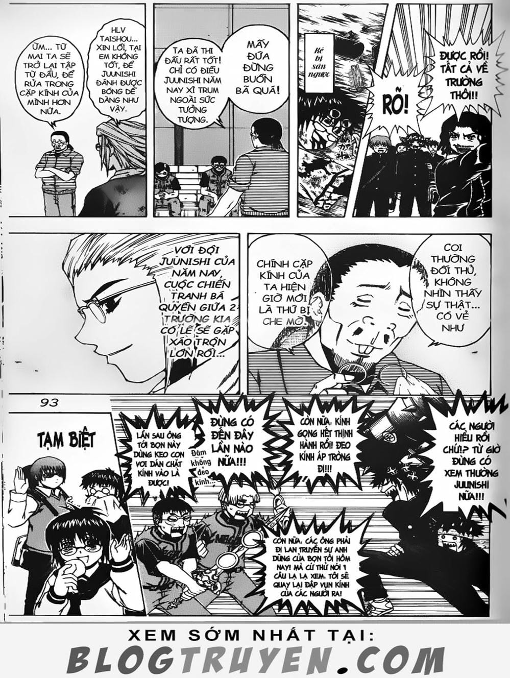 Truyện Tranh Cú Đánh Toàn Lực - Mr. Fullswing trang 3