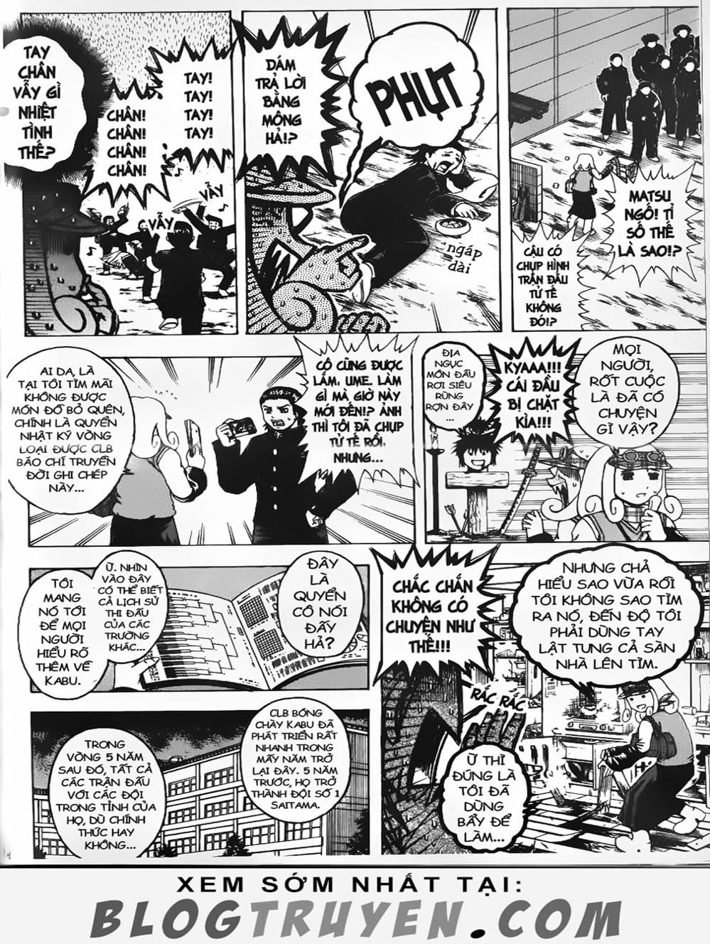 Truyện Tranh Cú Đánh Toàn Lực - Mr. Fullswing trang 3