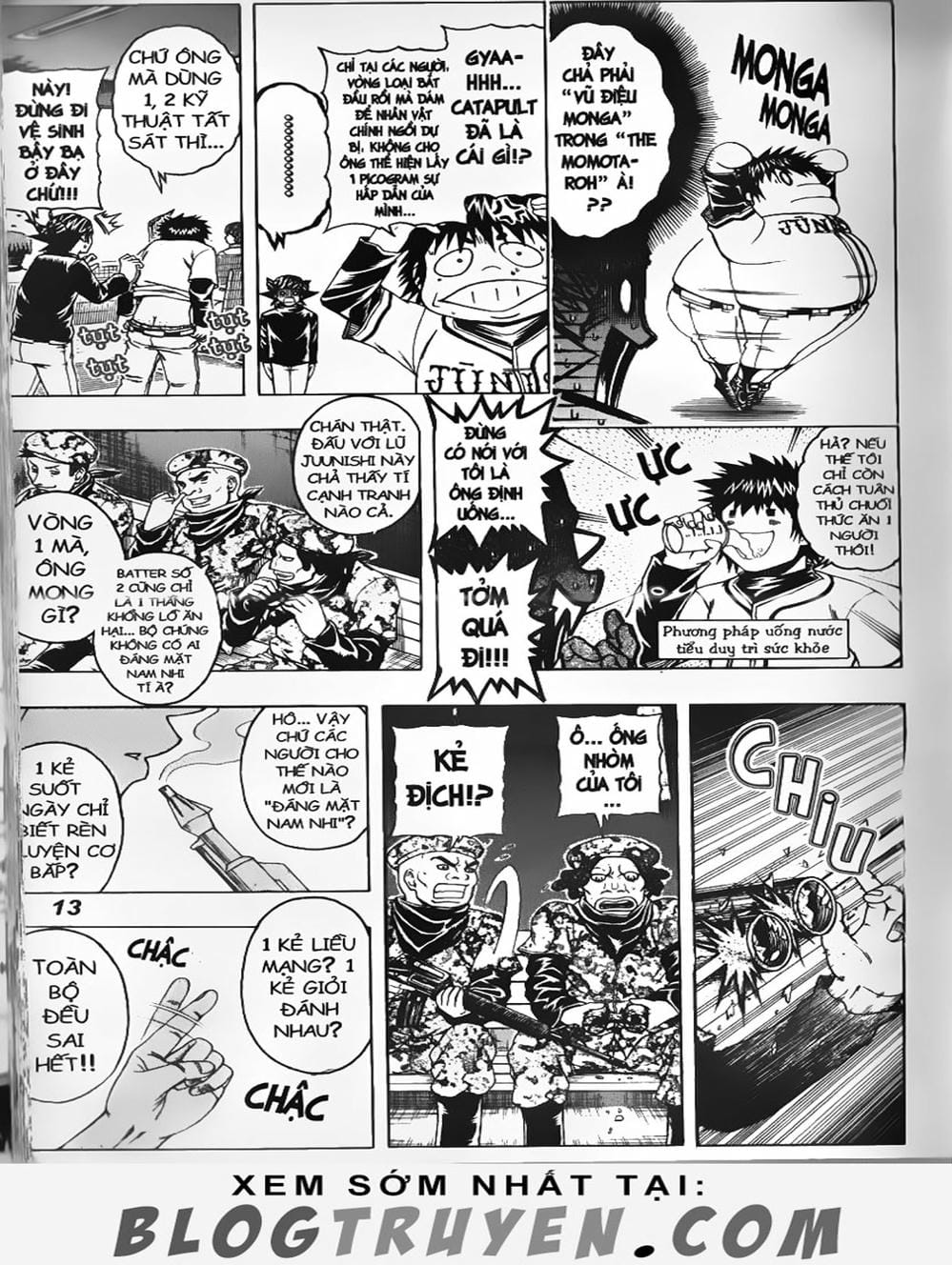 Truyện Tranh Cú Đánh Toàn Lực - Mr. Fullswing trang 3