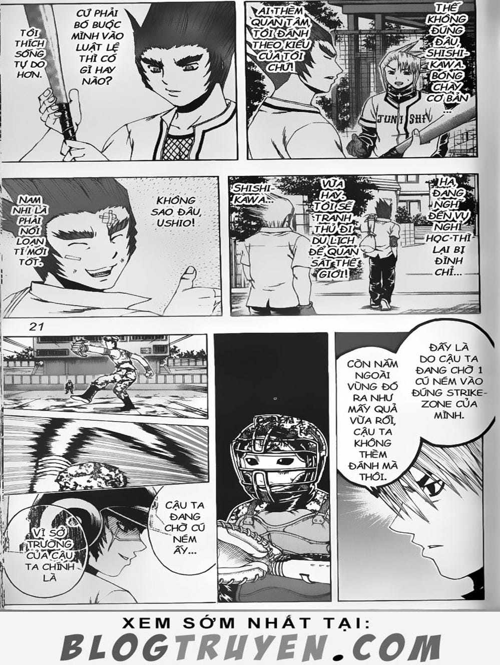 Truyện Tranh Cú Đánh Toàn Lực - Mr. Fullswing trang 3