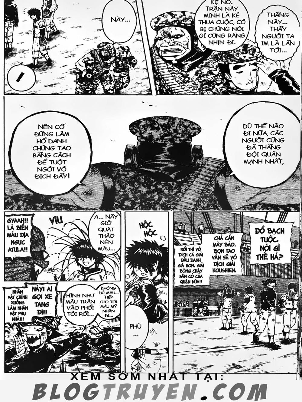 Truyện Tranh Cú Đánh Toàn Lực - Mr. Fullswing trang 3