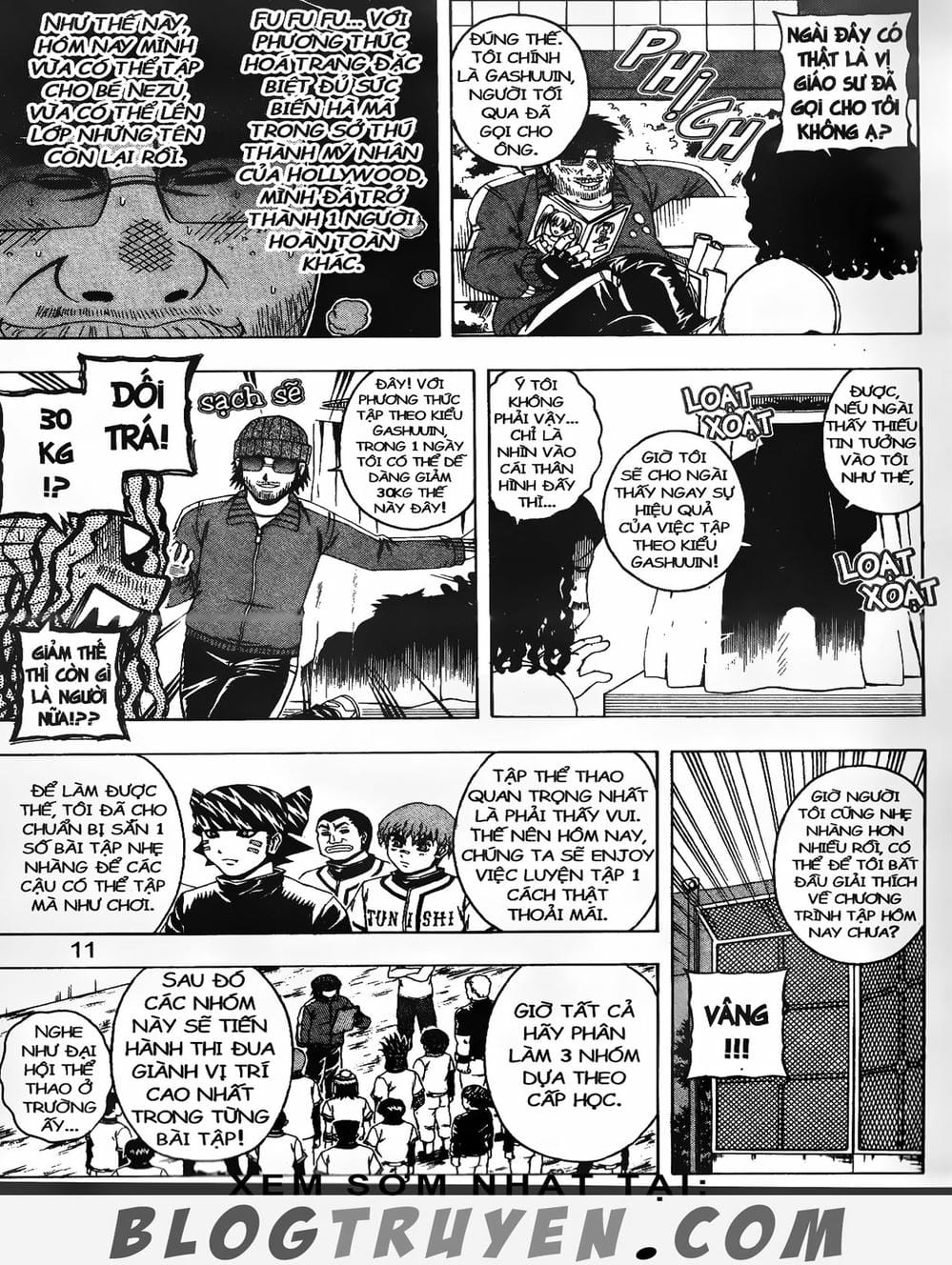 Truyện Tranh Cú Đánh Toàn Lực - Mr. Fullswing trang 3