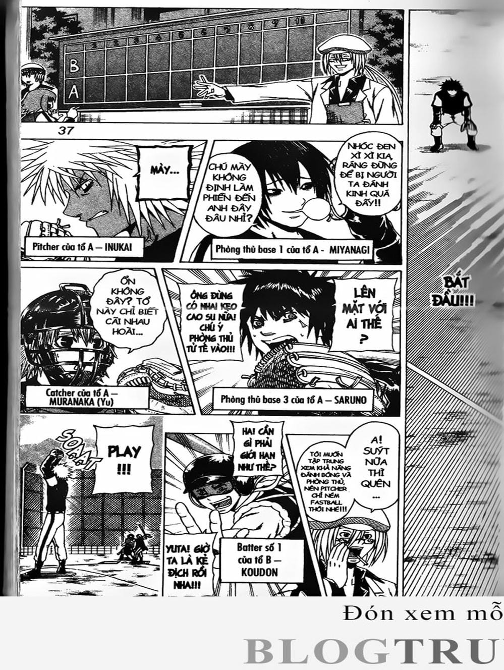 Truyện Tranh Cú Đánh Toàn Lực - Mr. Fullswing trang 3