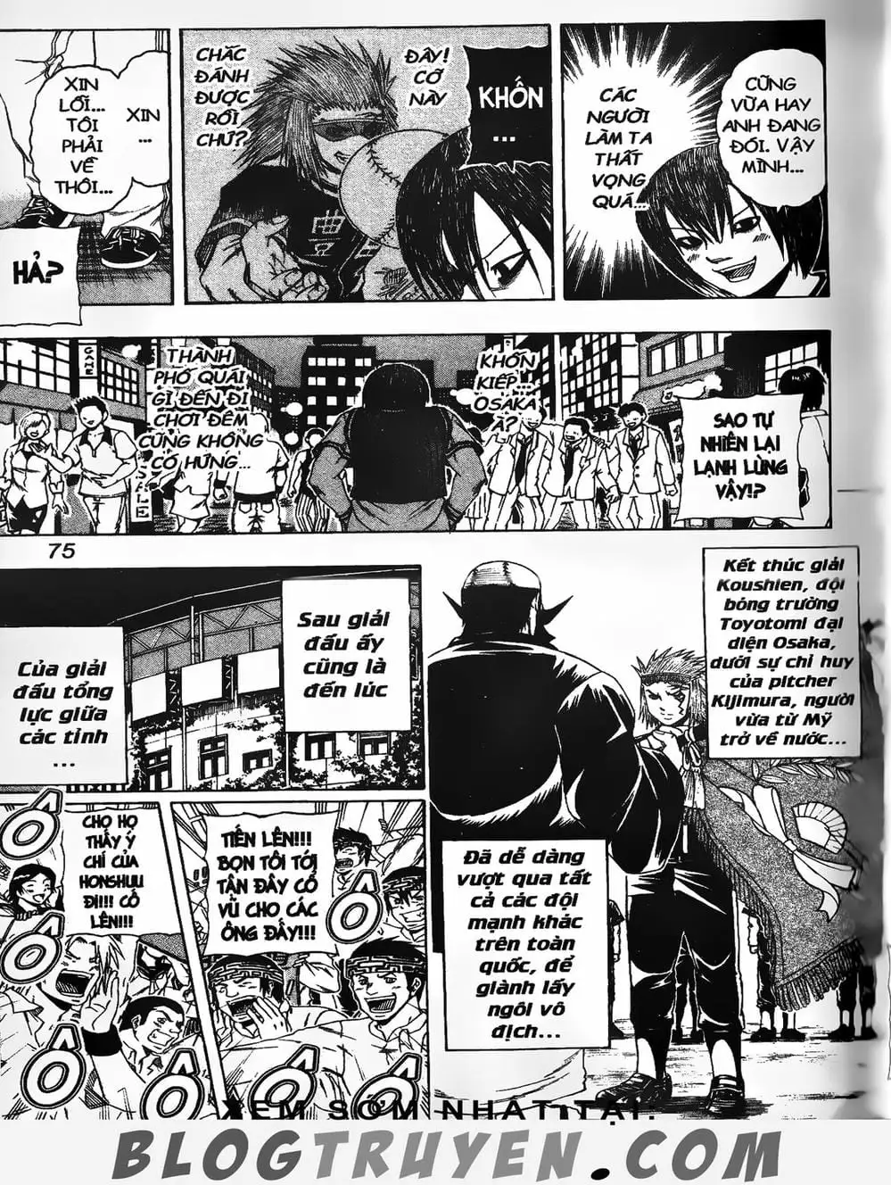 Truyện Tranh Cú Đánh Toàn Lực - Mr. Fullswing trang 3