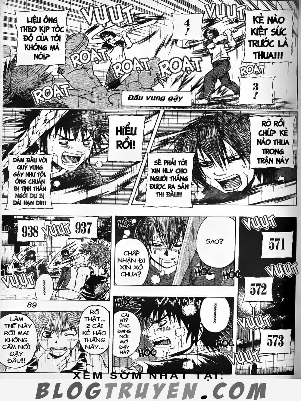 Truyện Tranh Cú Đánh Toàn Lực - Mr. Fullswing trang 3